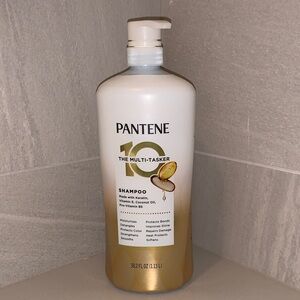 Pantene The Multi-Tasker 10 Shampoo – White & Gold